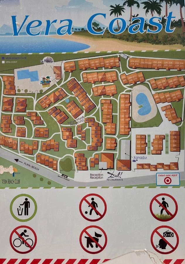 Apartamento Soleado Vera Costa, 200 M De La Playa Playas de Vera Bagian luar foto